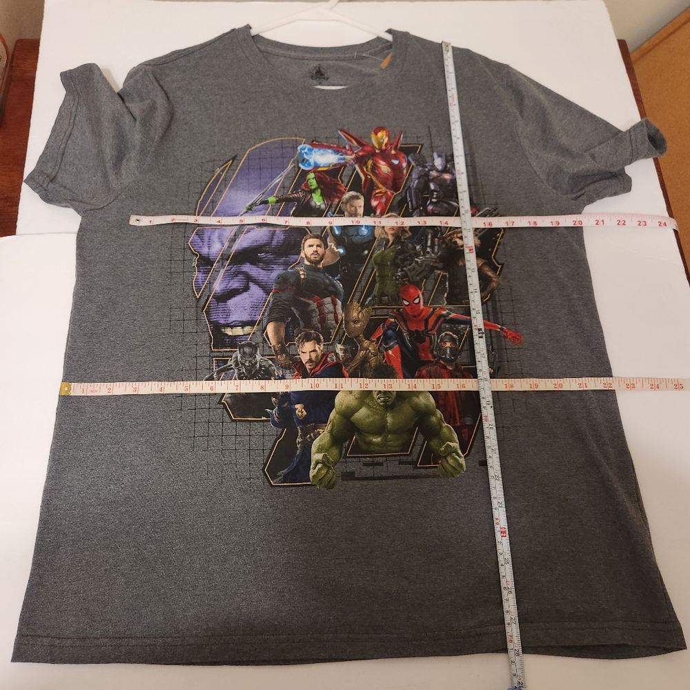 Disney Marvel Avengers Gray Graphic Tshirt - Picture 8 of 8